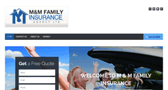 Desktop Screenshot of mmfamilyinsurance.com
