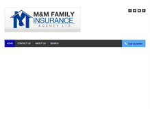 Tablet Screenshot of mmfamilyinsurance.com